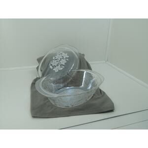 Princess House Fantasia 3 Qt. Oval Casserole Dish with Lid